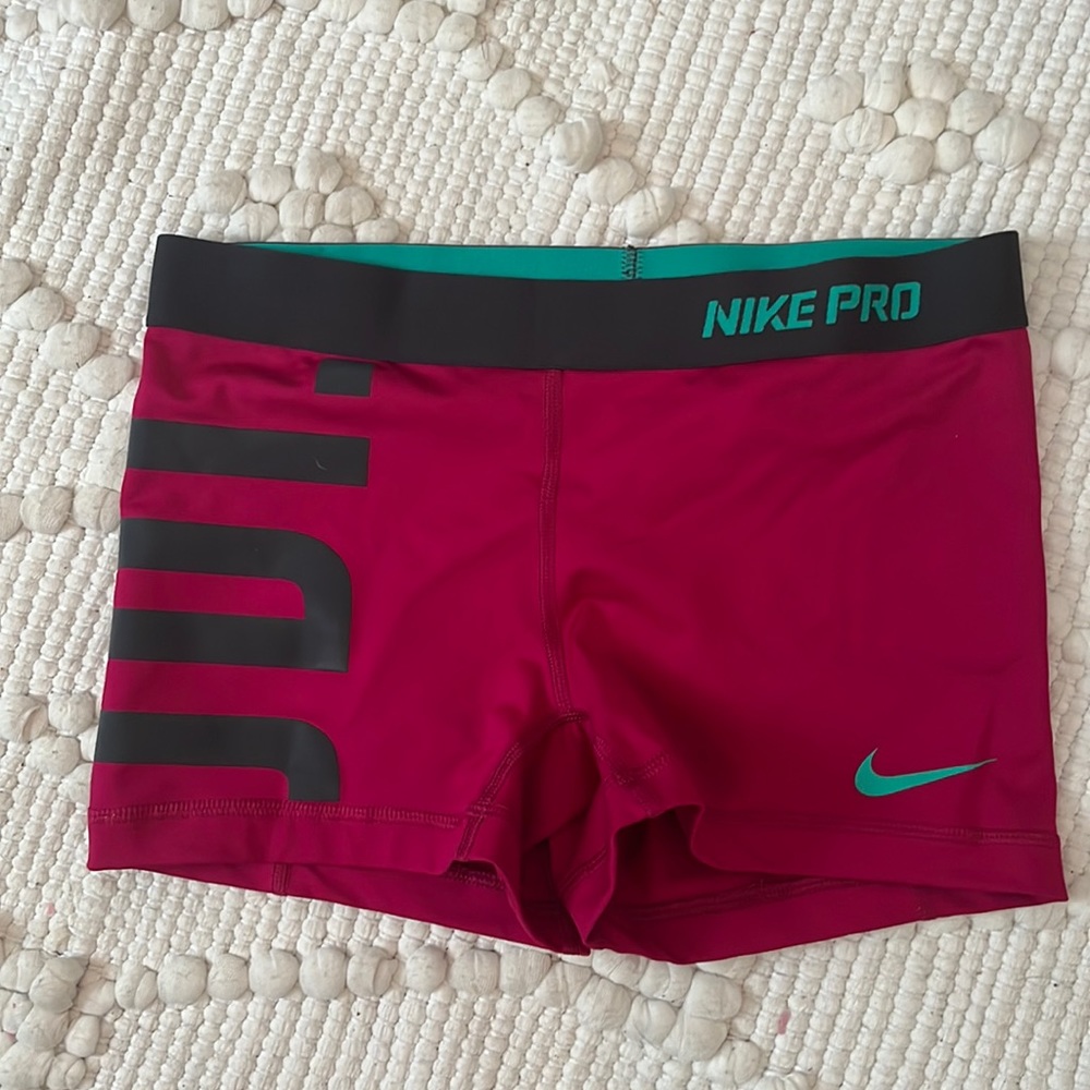 Nike pros. Pink and gray. Size m